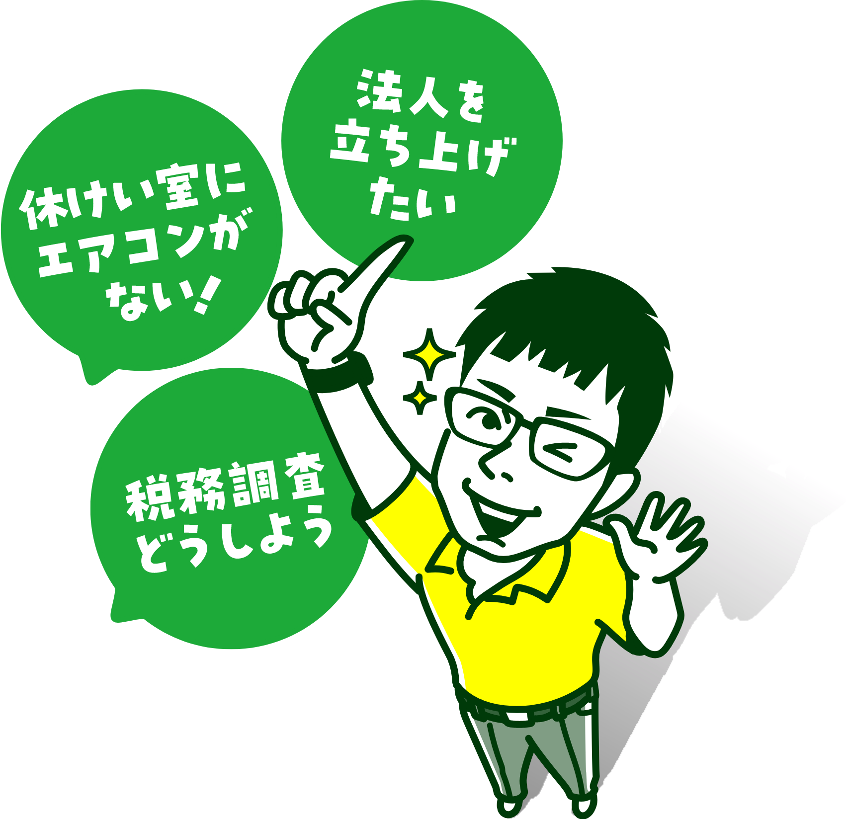法人を立ち上げたい 休けい室にエアコンがない 税務調査どうしよう